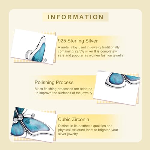 Charms Beads 925 Sterling Silver Love Mom Animal Dangle Pendant with 5A Cubic fits for Charms Bracelets for Woman Mother's Day Christmas Halloween Birthday Gift3