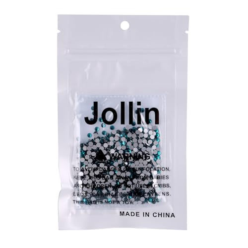 Image of Crystal Flatback Rhinestones Gems for Crafts 3.2mm SS12, Blue Zircon | Glue Fix, 1440pcs Glass Rhinestones for Bedazzling, Clothes, Tumblers, Nail Art, Shoes, Bags, Caps & Accessories Decoration