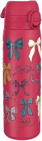 Ion8 - Paslanmaz Çelik İnce Suluk - Fiyonklar - 600 ml - Sızdırmaz