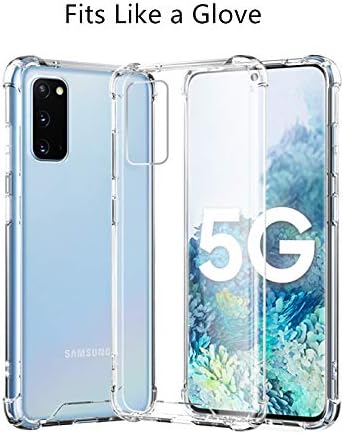 Case for Samsung Galaxy S20, Totill Crystal Clear [Anti-Yellow] Ultra Slim Soft TPU Silicone Shockproof, Smartphone case, Anti-Scratch Samsung Galaxy S20 phone Case Cover Clear (6.2 inch)