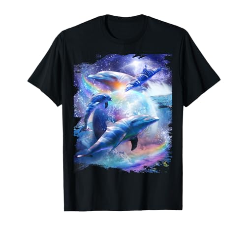 Galaxy Dolphin - Dolphins in Space T-Shirt