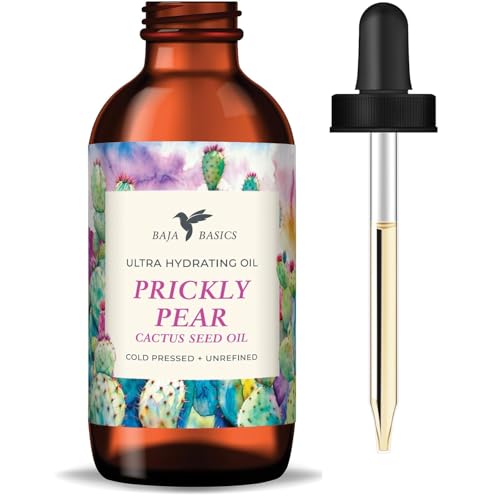 Baja Basics Prickly Pear Seed Oil Cold Pressed, Pure,...