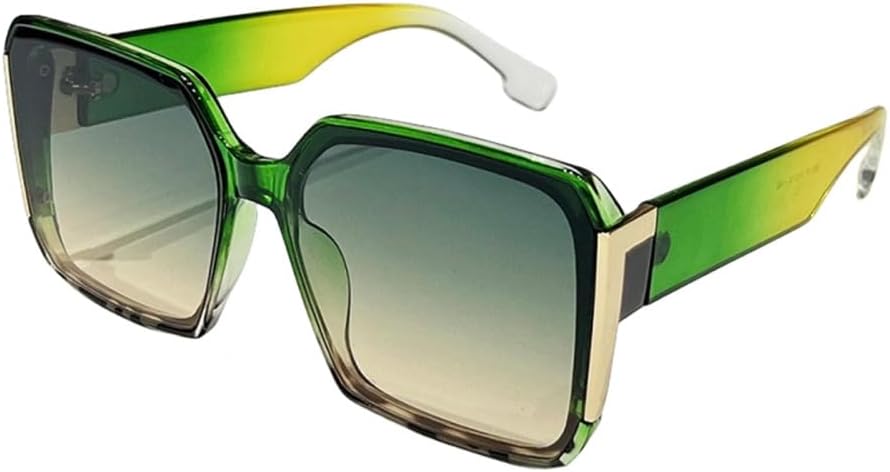 Sunglasses Women Men PC Gradients Lens Frame Eyewear UV400