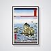Produktbild Leinwanddruck Japanische Samurai-Helden des Grand Pacification Warrior Ukiyoe, Japanische Kunstposter, Geschenke, 50 X 70 cm, Ohne Rahmen