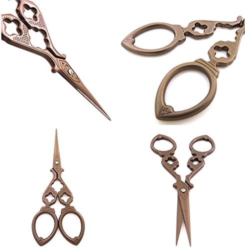 Craft Scissors Craft Scissors for Metal Embroidery Sewing Scissors Professional Small Gold Scissors for Fabric Cloth Cutter Scissors