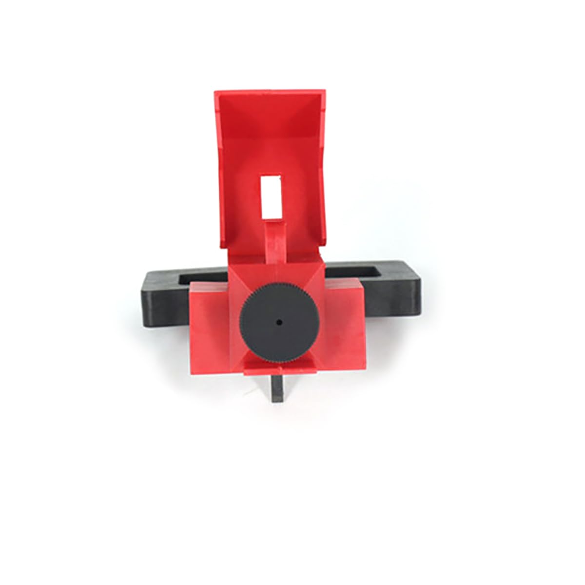 TopHomer Red Multi-Function Circuit Breaker Lockout, Rugged Polypropylene/Nylon, Easy Install, Large Angular Rotation, Large Molded Case Circuit Breakers