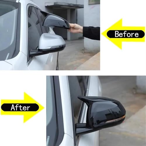 Couvercle rétroviseur carbone BMW X1 U11 ajustement précis