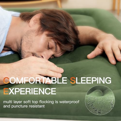 Air-Mattress-Queen-with-Built-in-Pump-Upgraded-Blow-Up-Bed-2-Mins-Quick-Self-Inflatable-with-Double-Air-chamber-16650lbs-Max-All-Night-No-Lost-Air-for-CampingHomePortable-Travel