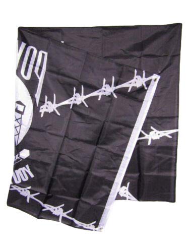 POW MIA Barbed Wire Flag 3x5 Ft - "You Are Not Forgotten" Tribute Flag
