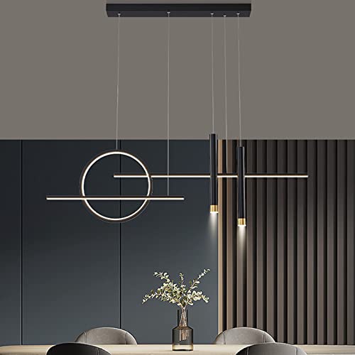 Plafonnier LED moderne à intensité variable 35W avec télécommande pour îlot de cuisine LWX - 3