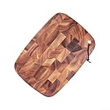 Schneidebrett aus Akazienholz zum Aufhängen, perfekte Mischung aus Stil und Funktionalität in der Küche (klein)