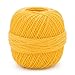Produktbild Häkelgarn 10 von Gründl, Filethäkelgarn,Stärke 10, 50 g / 280 m,100% Baumwolle, NS 1,25-1,5 (04 narzissengelb)