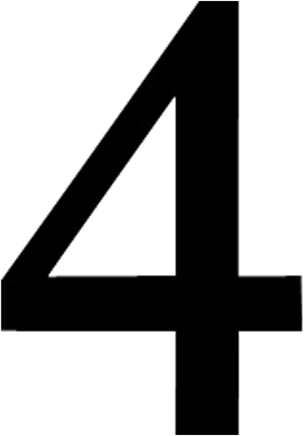 Amazon.com: Village Wrought Iron NUM-4-M Number 4 Medium 12 ...