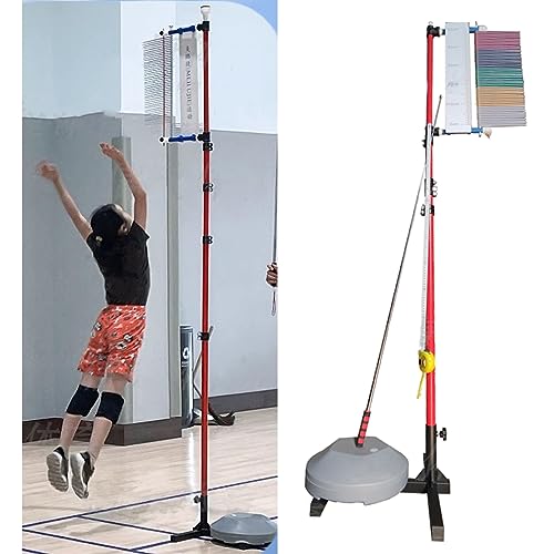 Testeur de saut vertical télescopique avec mécanisme de réinitialisation rapide pour athlète