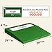 Yes4All Portable Pitching Mound and 2 Baseballs, Pitchers Mound Baseball, Softball Pitching Mound with Antifade Turf and Regulation Pitching Rubber 30 x 30 x 4 Inch for Indoor and Outdoor.