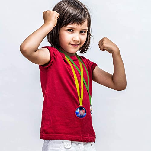 Tomicy Medaille Enfant, Médailles Super Mario, Médailles du Gagnant pour Journée Sportive des Enfants Jeux Partie… - Image 8