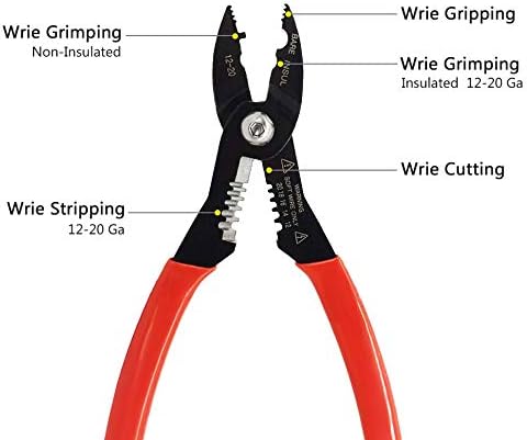 4 IN 1 Multi-Purpose Light-duty Wire Service Plier