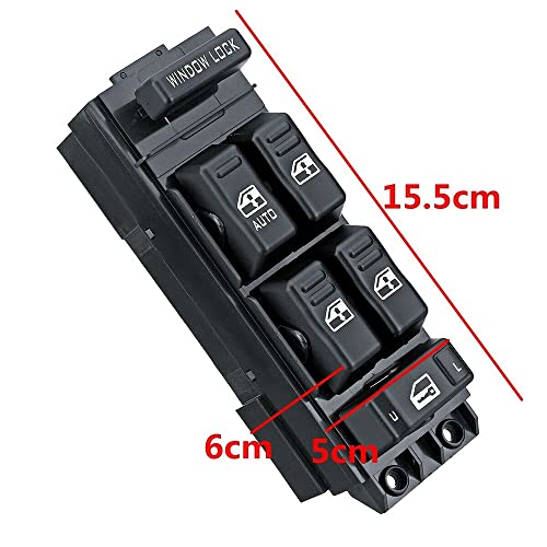 Interrupteur commande leve vitre réactif 15062650 pour commandes fluides de fenêtres - 3