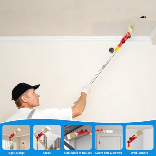 Extension de pinceau multi-angle pour atteindre les zones difficiles d'accès - 7
