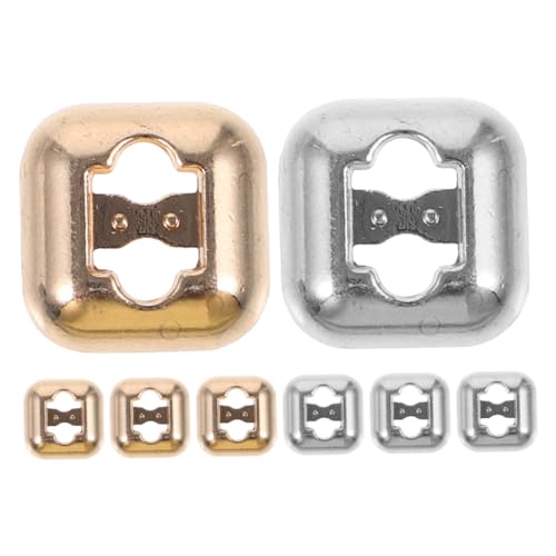 Didiseaon Boot Repair Kit 8pcs Shoelace Buckle Locks Shoe Clips Easy to Install for Everyday Sneakers Zinc Alloy for Boys and Girls Adults