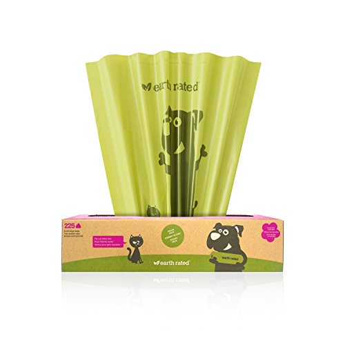 Earth Rated Extra Large Eco-Friendly Poop Bags, Lavender-Scented, Poop Bags for Large Dogs