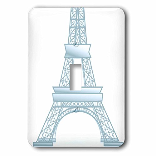 Interrupteur à baïonnette Eiffel Tower 3dRose salon et chambre Paris