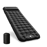 CIXMUS Esterilla Camping Hinchable 12cm, Aire Libre