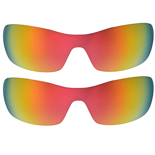 Verres polarisés Oakleys Antix Red contre l'éblouissement paire rouge taille unique