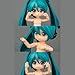 YMY ob11 Doll Body Replacement Hand Group （Ten Pairs-Milky White）