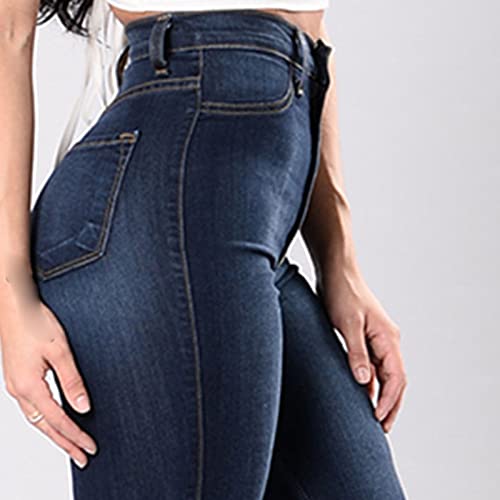 Women's Embroidered Stretch Jeans Rose Flower Slim Skinny Trousers Chic Floral High-Rise Bell Bottom Flare Jeans3