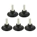 uxcell Screw On Type Furniture Glide Leveling Foot Adjuster 8x34x35mm 5 Pcs