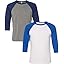 Grey/ Navy Trb + White/ Tr Royal