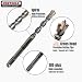 NORTOOLS Rotary Hammer Drill Bit Sets 7 PCS SDS Plus Drill Tungsten Carbide Tip with Cross Head PGM Mark Power Tools ​for Masonry Concrete Granite
