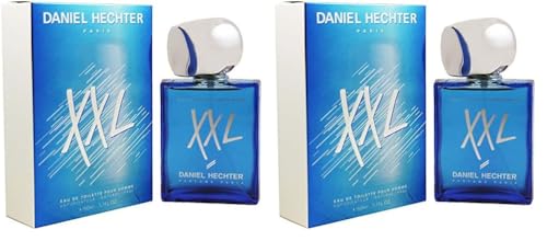 DANIEL HECHTER - Eau de Toilette Homme XXL - 50 ml (Lot de 2)
