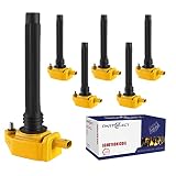 Partselect 6PCS Ignition Coil Pack UF648 C1791 5C1848 Replacement for Jeep Grand Cherokee Wrangler D