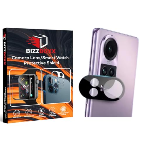 Image of Premium 3D Camera Lens Protector Compatible With OPPO Reno10 5G | Reno10 Pro 5G | Camera Tempered Glass | 9H Hardness | With Easy Installation Kit (Pack of 1)