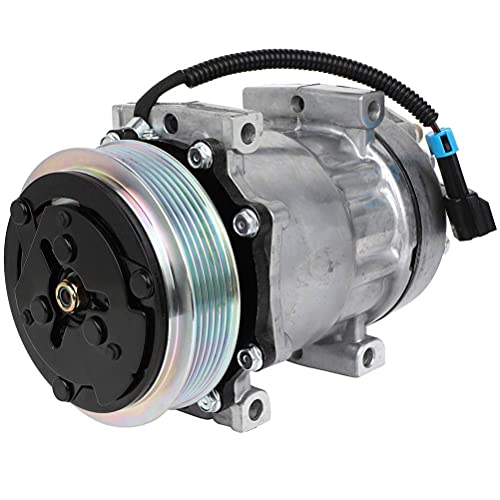 Image of ECCPP A /C Compressor with Clutch for Volvo VNM VHD VNL VNX 2003-2017 | for Peterbilt 220 320 325 335 337 2001-2025 Fast Cooling AC Compressor