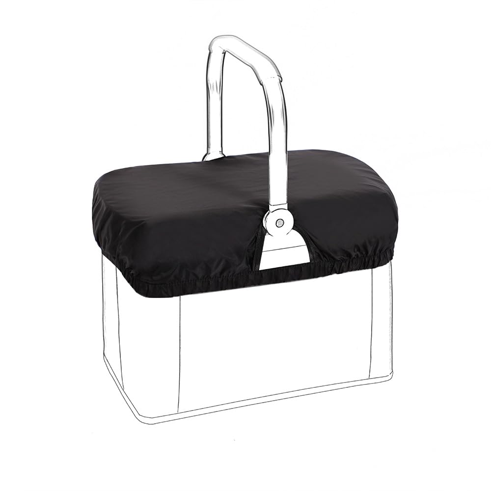 Diurwur®30L Einkaufskorb Familie Einkaufstasche Faltbar Tragekorb Groß Picknickkorb Klappkorb Reisetasche Praktischer Einkaufen Korb mit Gepolsterten Griffen-ideal für Reisen/Picknick/Einkaufen