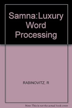Paperback Samna, Luxury Word Processing Book
