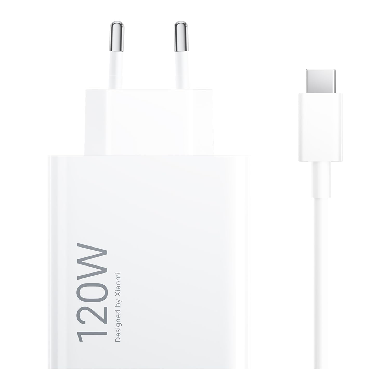 Cargador de Pared Xiaomi 120W HyperCharge Combo (Type-A)/ 1xUSB + Cable USB Tipo-C/ 120W