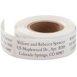 Personalized Large Print Address Labels - Set of 200 - White