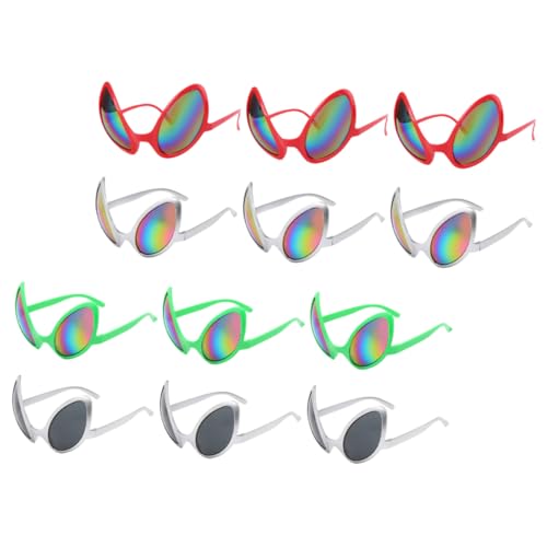 Lunettes de soleil futuristes amusantes pour adultes | Accessoires cosplay de fête