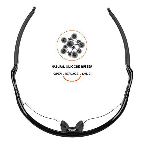 Image of Rubber Kits Earsocks and Nosepieces Compatible with Oakley Radar Path | Range | Edge | Pitch