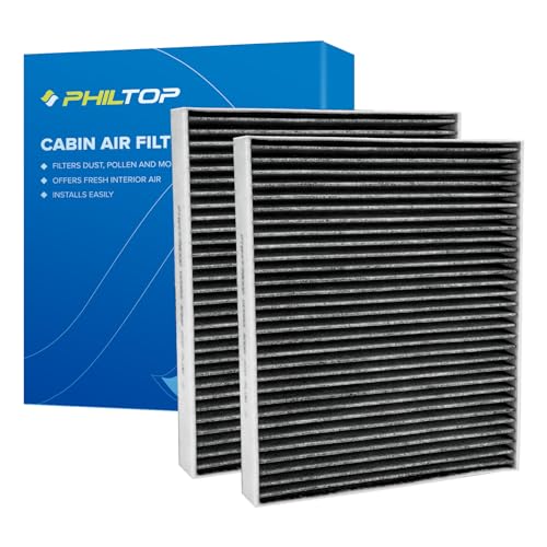 PHILTOP Cabin Air Filter, Replacement for CF11220 535i 2011-2016, 528i, 750Li, 550i, 650i, M5, 740Li, 640i, M6, 535d,Premium Cabin Filter with Activated Carbon Filter