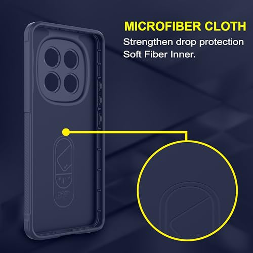 Image of Zapcase Back Case Cover for Redmi Note 15 5G | Compatible for Redmi Note 15 5G Back Cover | Liquid Silicon Magic Case with Camera Protection | Sapphire