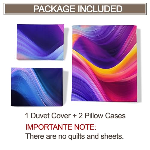 Parure de lit simple housse de couette 135x200 microfibre - 8