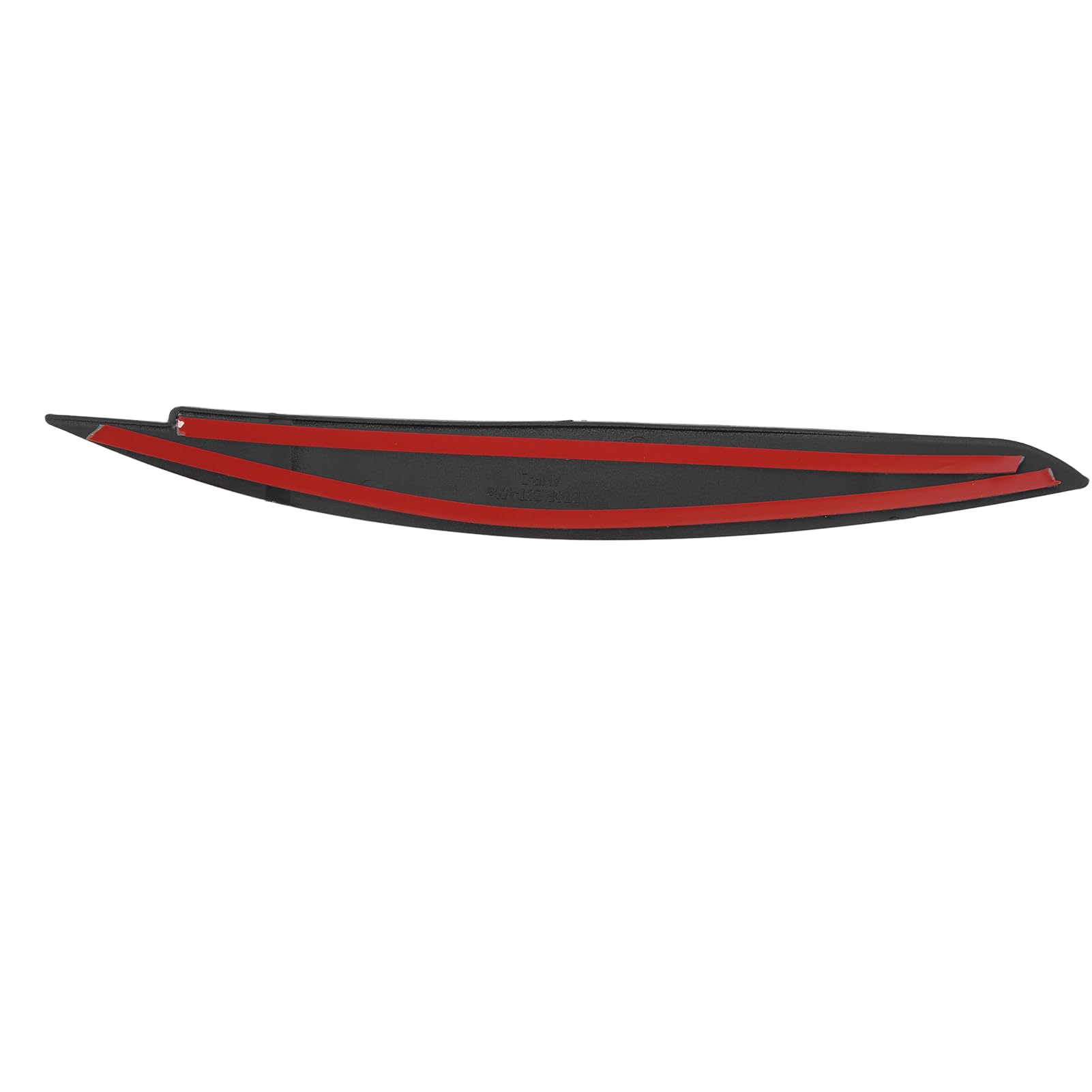 2 Pezzi Faro Sopracciglio Anteriore Sinistro Destro Copertura Palpebra Leggera per Serie 1 E81 E82 E87 E88 dal 2006 al 2013 (Nero Lucido)