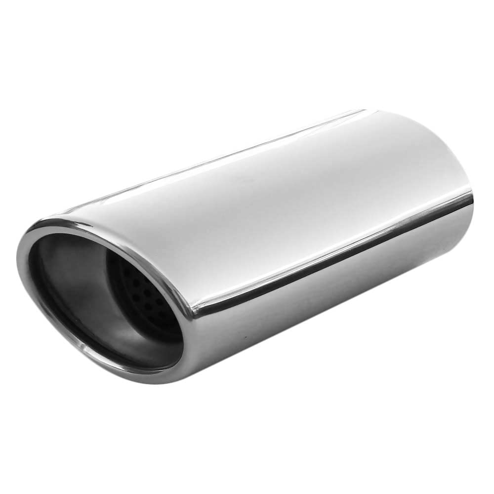 Terminali Di Scarico Sportivi Doppi - Acciaio Inox Cromato, Universale Fino A 56mm - Foto 5