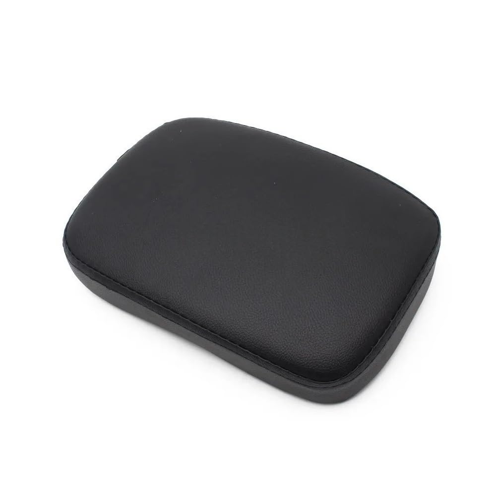 Asiento trasero de cuero sintético con ventosas para motos Custom y Dyna 8