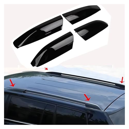 Barres de toit Toyota Highlander lot de 4 coques de protection rail 2008-2013 - 4